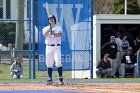 Baseball vs Emerson  Wheaton College Baseball vs Emerson College. - Photo By: KEITH NORDSTROM : Wheaton, Baseball